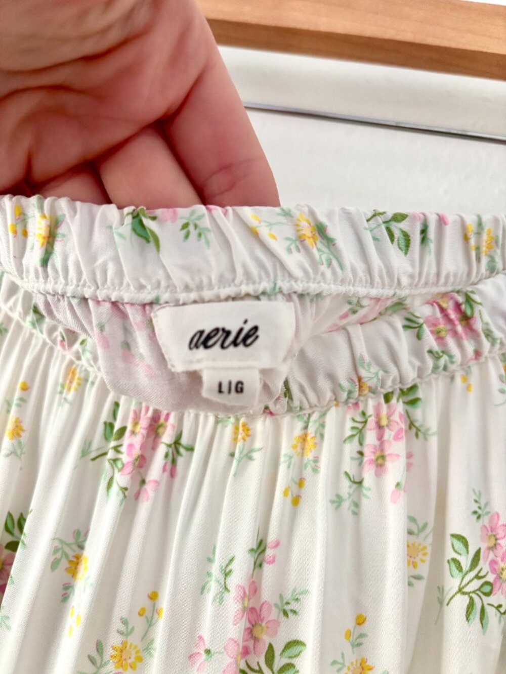 Aerie Floral Lace Skirt - Picture 5 of 7